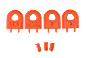 Micro Jig Table Saw Splitter Replacement Kerf Keepers (Orange)